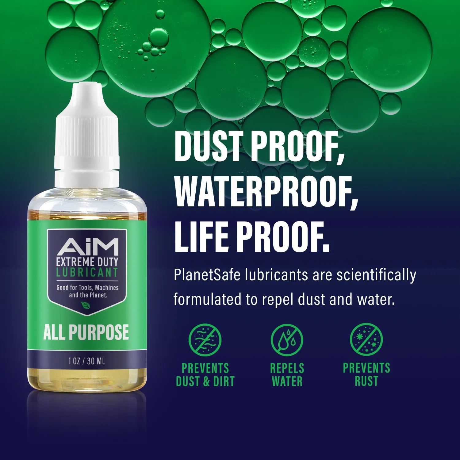AiM Extreme Duty Lubricant | All Purpose | Bundle | 4 oz sprayer   1 oz precision