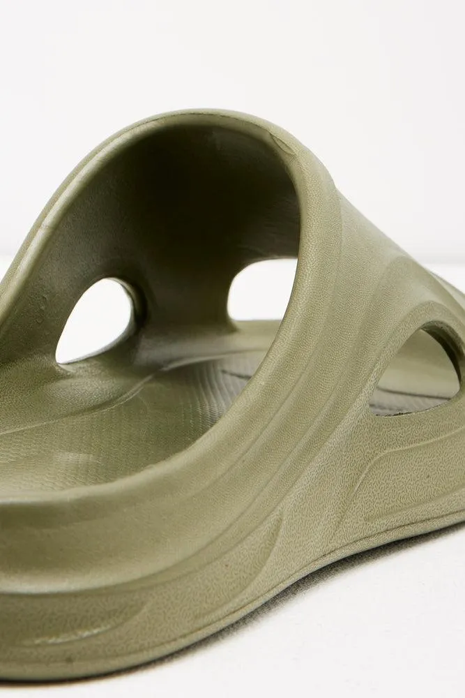 Cut Out Slide Green