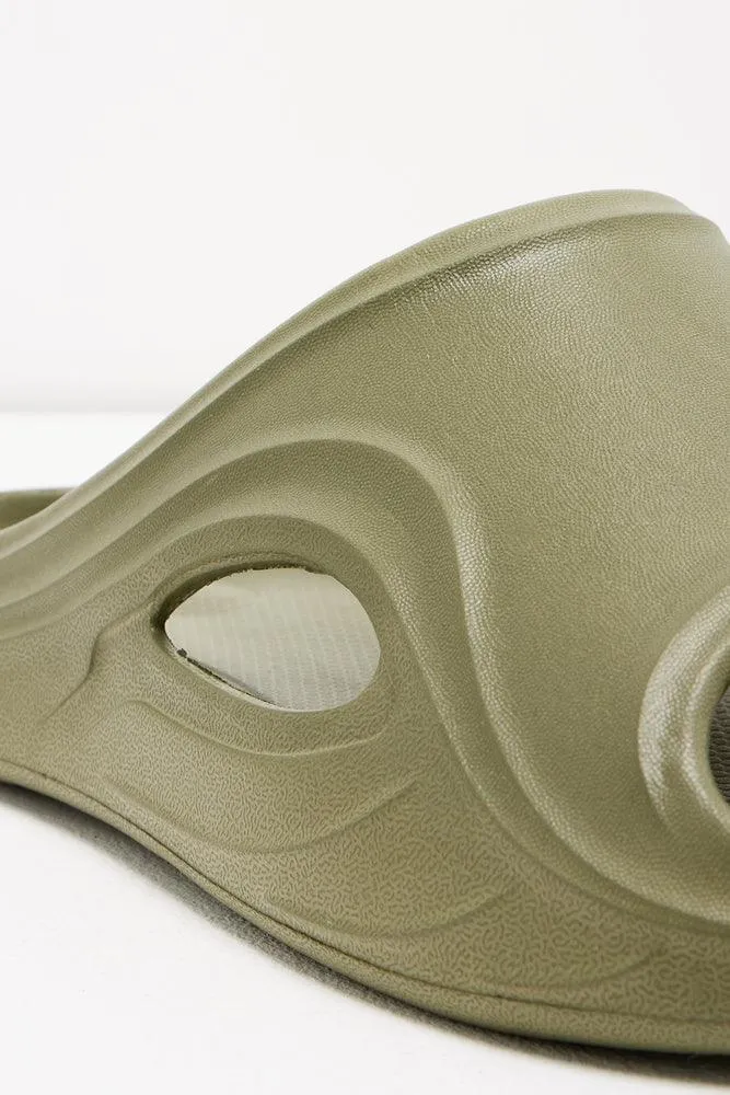 Cut Out Slide Green