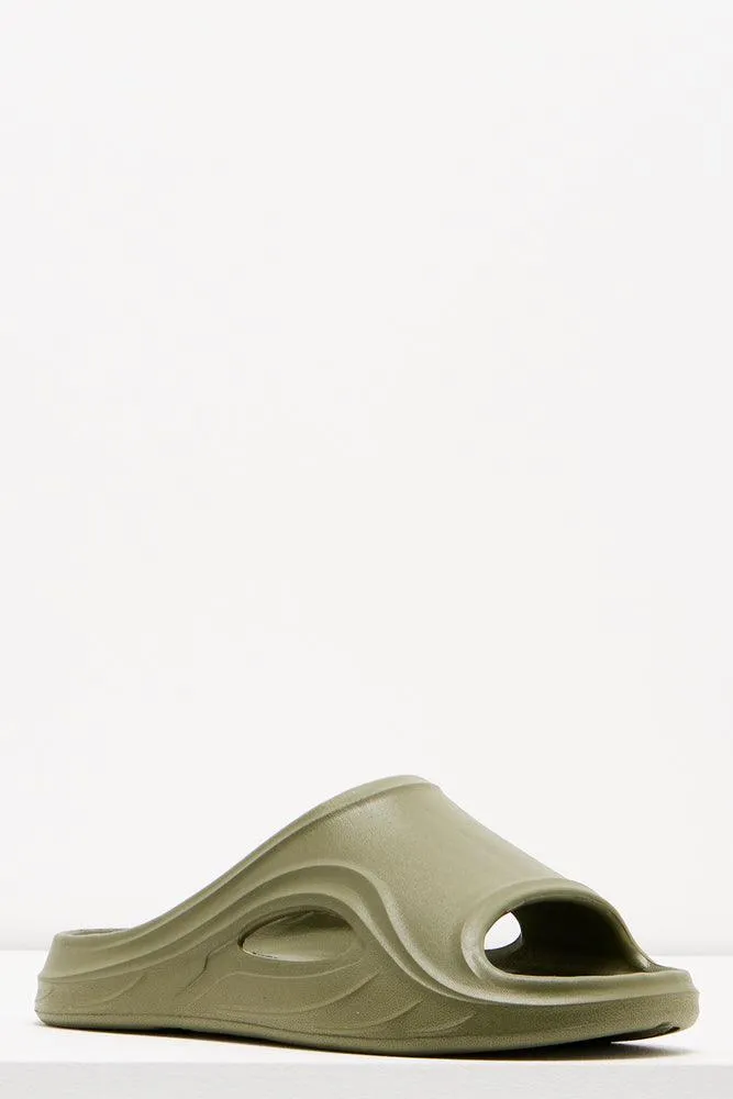 Cut Out Slide Green