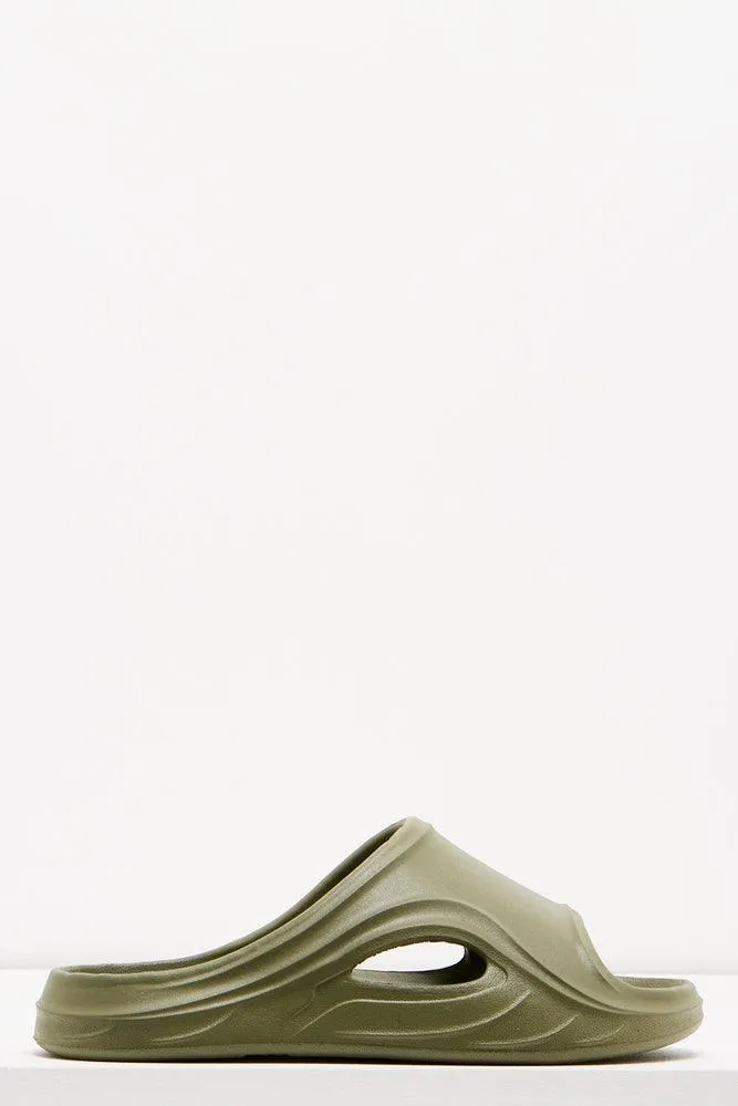 Cut Out Slide Green
