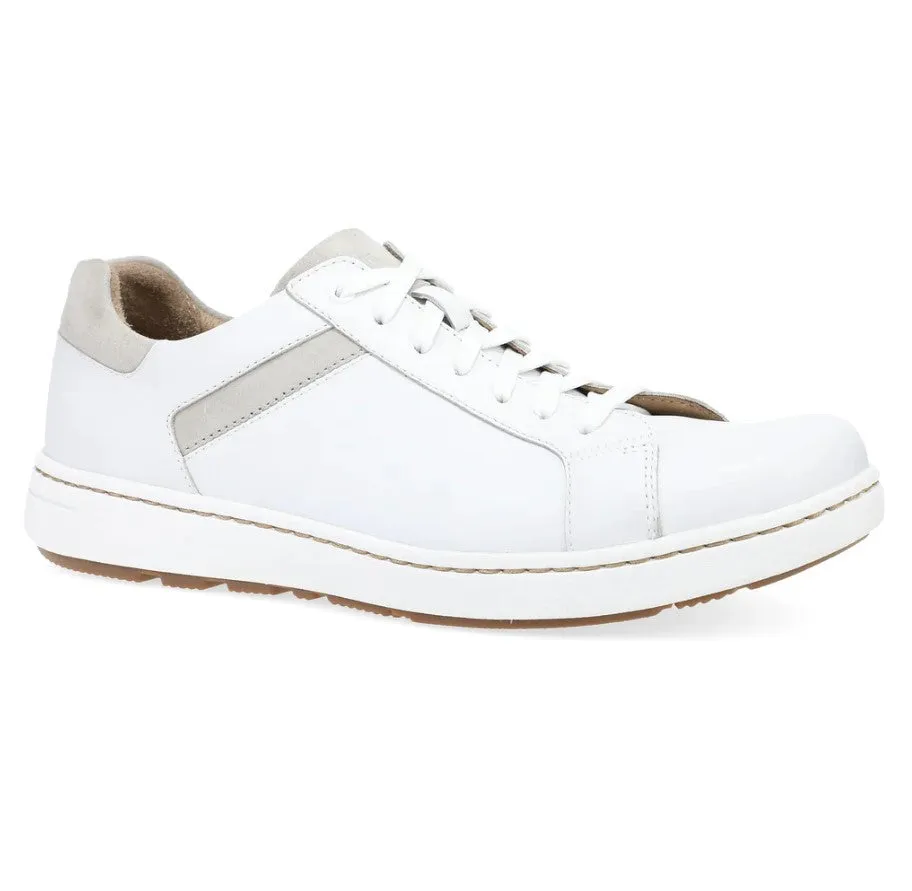 MEN'S DANSKO TREVOR 8906010300 COLOR:  WHITE CALF